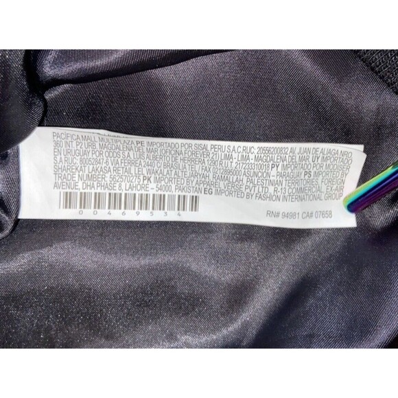 Hello Kitty Sanrio Forever 21 Men's Black Red Letterman Varsity Jacket X-Large - Picture 14 of 14